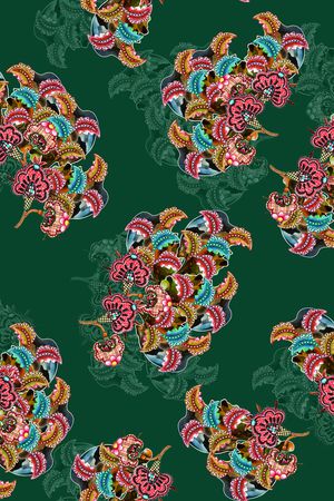 植物印花华亿平台图片