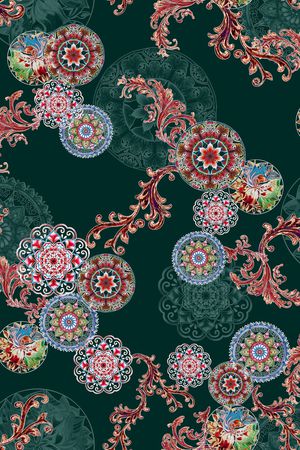 植物印花华亿平台图片