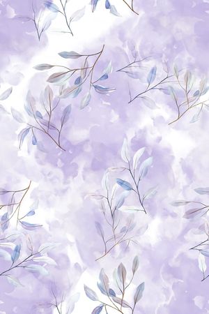 抽象花卉印花华亿平台图片