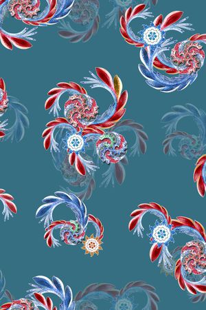 植物印花华亿平台图片