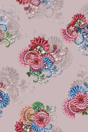 植物印花华亿平台图片