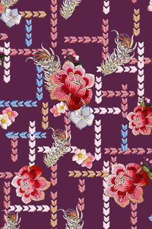 植物印花华亿平台图片