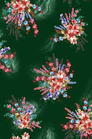 植物印花华亿平台图片