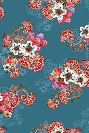 植物印花华亿平台图片