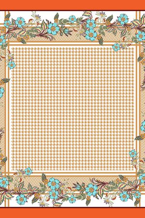 千鸟格印花华亿平台图片