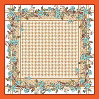 千鸟格印花华亿平台图片