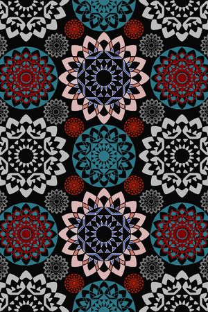 传统纹样印花华亿平台图片