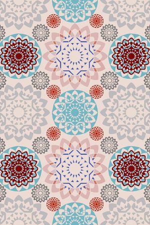 传统纹样印花华亿平台图片