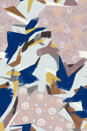 几何印花华亿平台图片