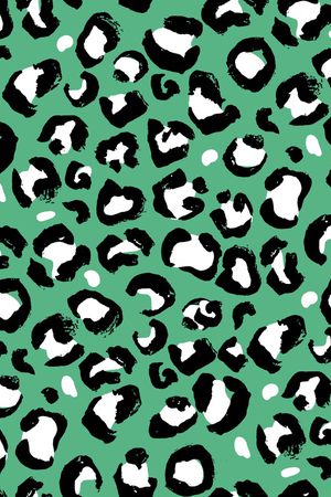 绿色印花华亿平台图片