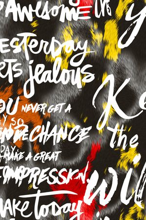 字母印花华亿平台图片