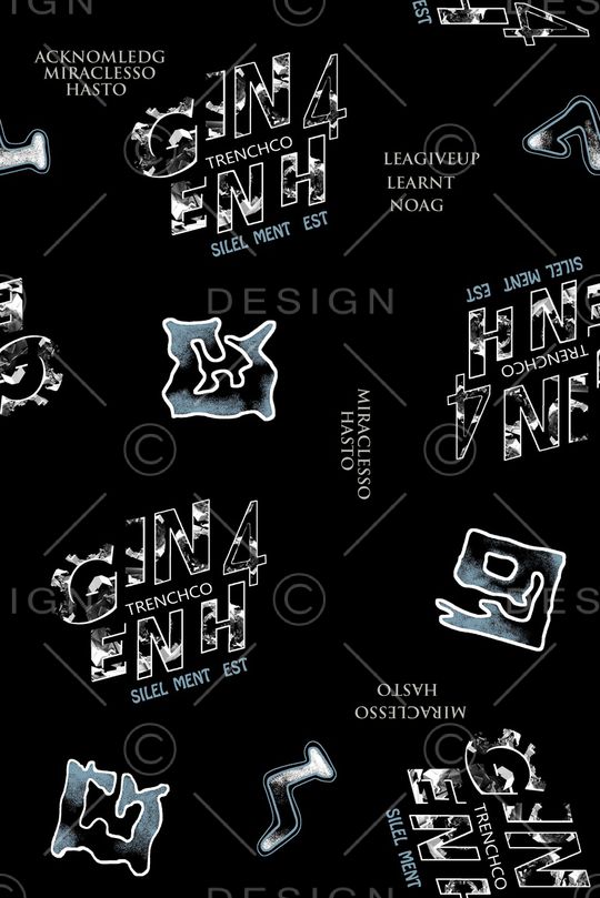 字母印花华亿平台图片