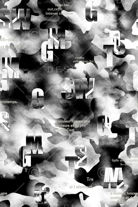 字母印花华亿平台图片