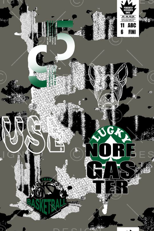 字母印花华亿平台图片