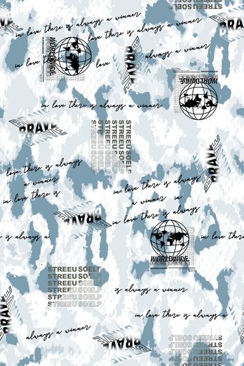 字母印花华亿平台图片