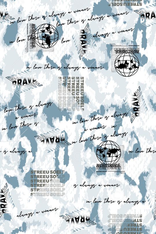 字母印花华亿平台图片