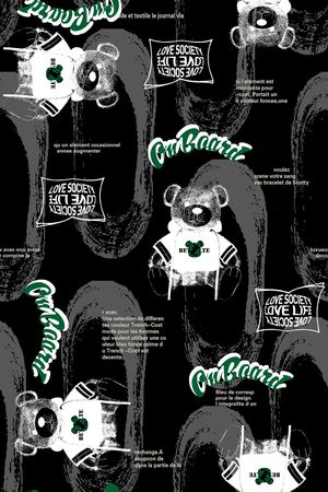 字母印花华亿平台图片