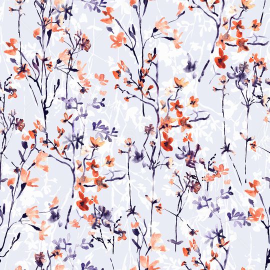 小碎花印花华亿平台图片