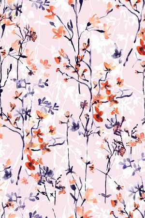 小碎花印花华亿平台图片