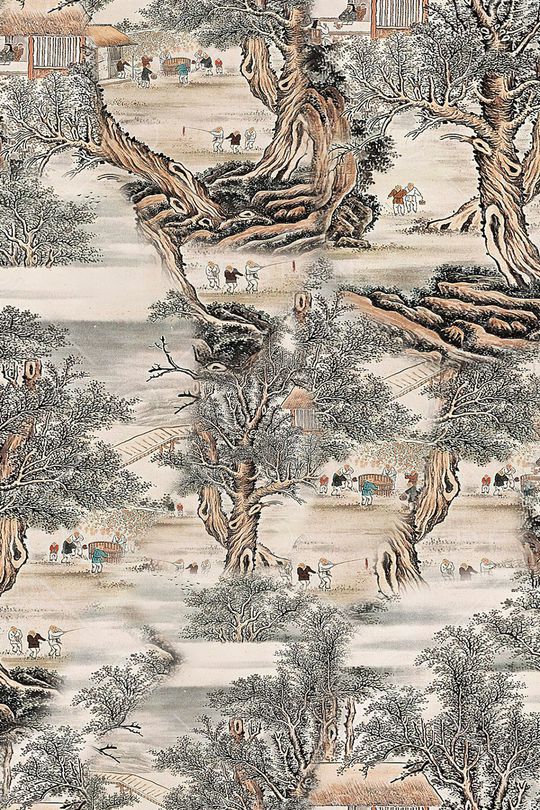 香云纱印花华亿平台图片