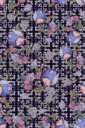 民族风印花华亿平台图片