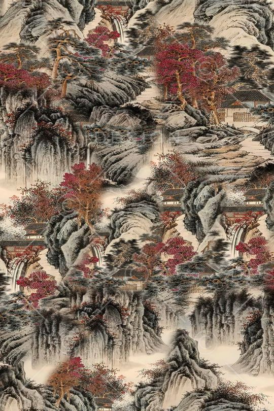 香云纱印花华亿平台图片