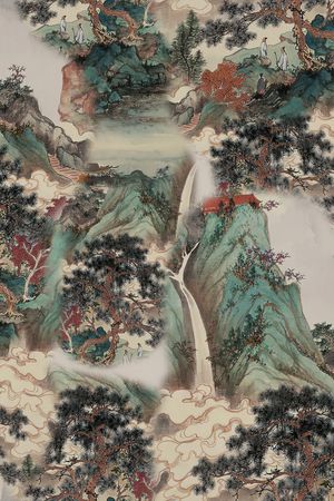 香云纱印花华亿平台图片