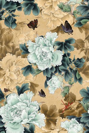 绿植树叶印花华亿平台图片