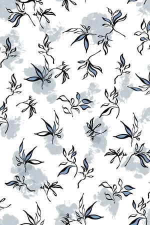 连衣裙印花华亿平台图片