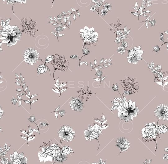 连衣裙印花华亿平台图片