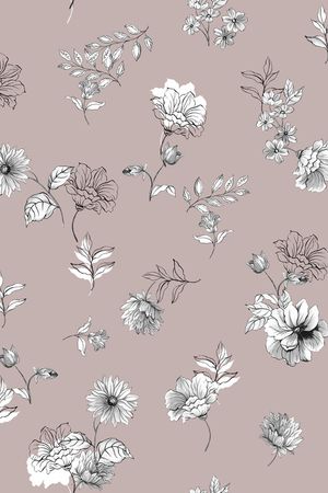 连衣裙印花华亿平台图片