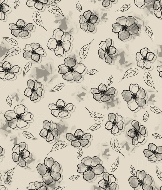 连衣裙印花华亿平台图片