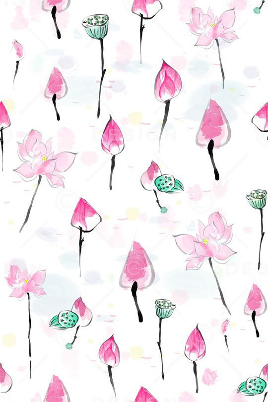 绿植树叶印花华亿平台图片