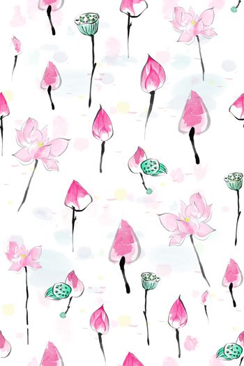 绿植树叶印花华亿平台图片