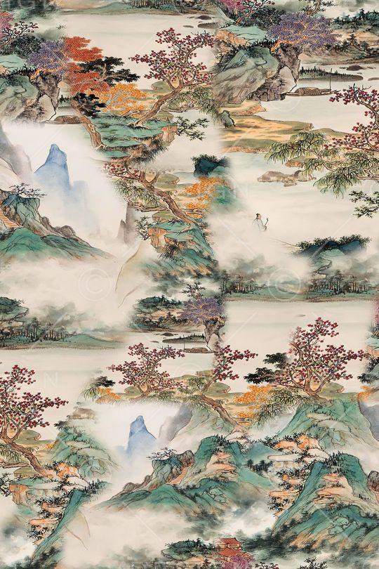 香云纱印花华亿平台图片