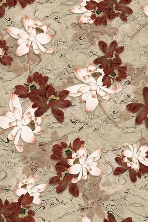 香云纱印花华亿平台图片