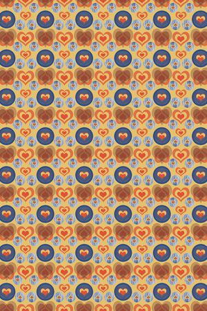 几何印花华亿平台图片