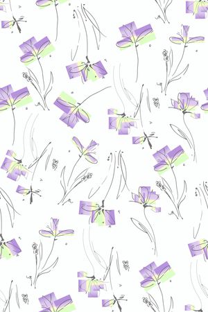 绿植树叶印花华亿平台图片