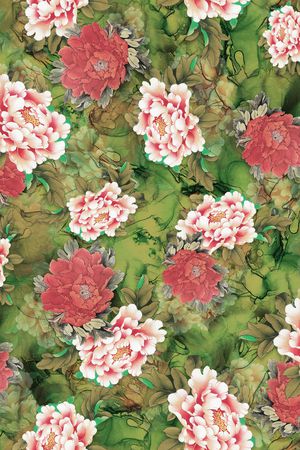 香云纱印花华亿平台图片