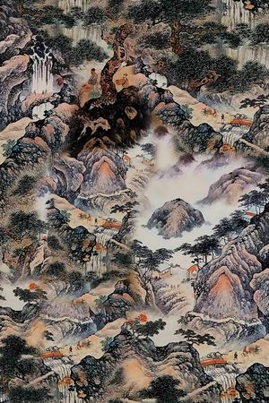 香云纱印花华亿平台图片