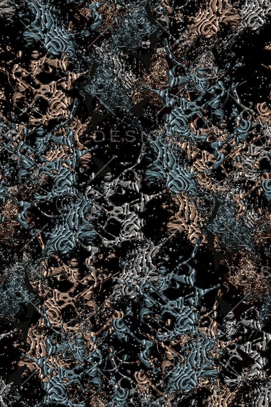 抽象男装印花华亿平台图片