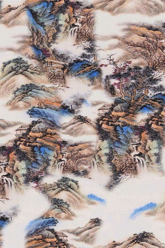 香云纱印花华亿平台图片