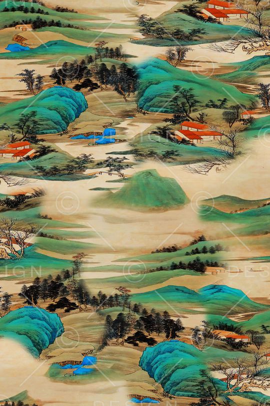 香云纱印花华亿平台图片