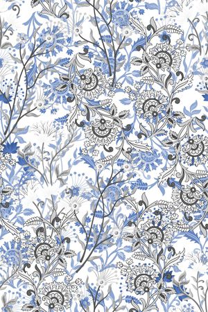 佩斯利印花华亿平台图片