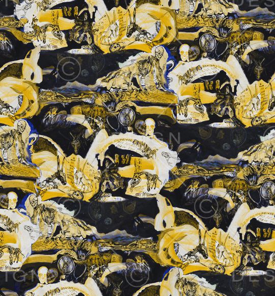 手绘印花华亿平台图片