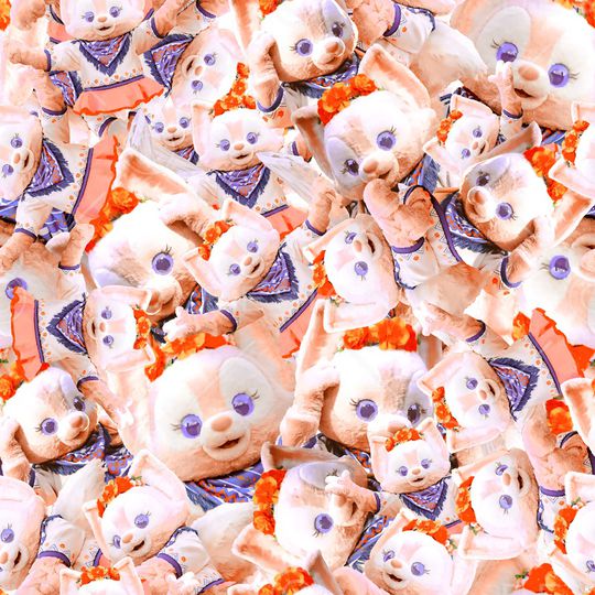 卡通动物印花华亿平台图片