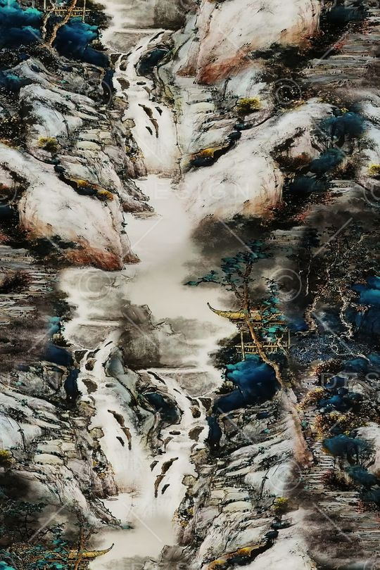 香云纱印花华亿平台图片