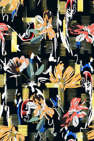 水彩印花华亿平台图片