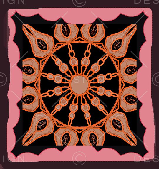 线条印花华亿平台图片