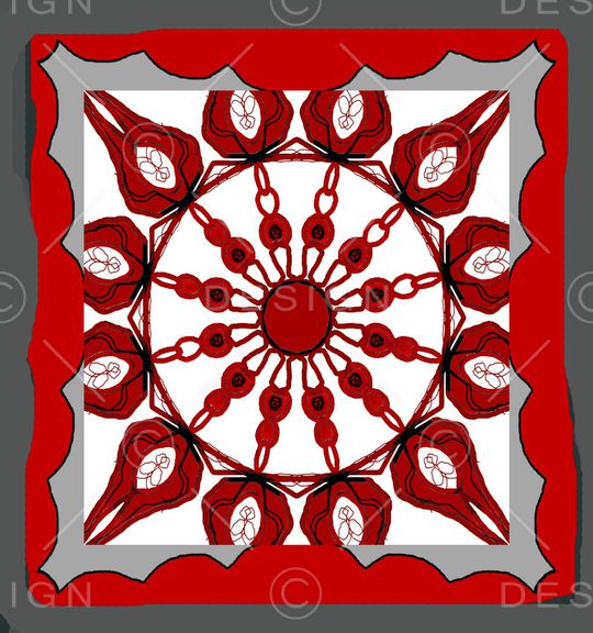 线条印花华亿平台图片